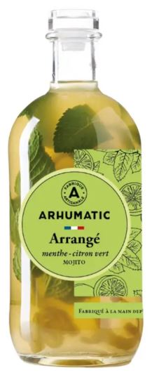 Rhum Arrangé -  Menthe citron vert - Arhumatic - France - La cave d'Emelyne