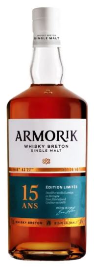 Whisky - Armorik 15 ans Edition 2026 - Single Malt Whisky - France - La cave d'Emelyne