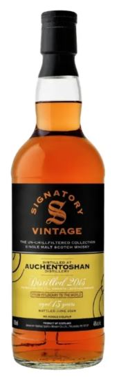 Whisky -Auchentoshan 13 ans 2013 1st Fill Amontillado - Signatory Vintage - Single Malt Whisky - Ecosse - Higlands - La cave d'Emelyne