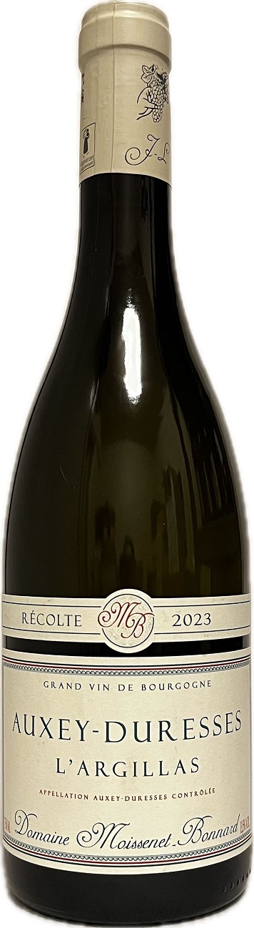 Vin blanc - Auxey Duresses L'argilas - Domaine Moissenet Bonnard - Bourgogne - La Cave d'Emelyne