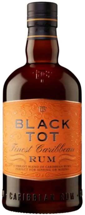 Rhum - Black Tot Rum Finest Caribbean - Caraibes - La cave d'Emelyne