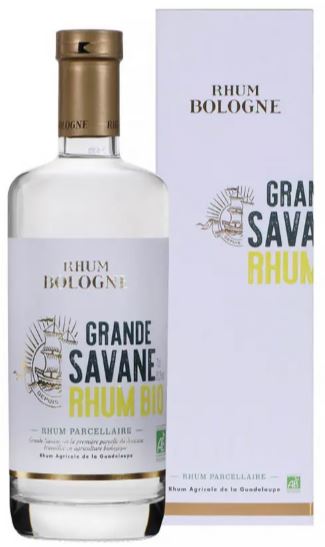 Rhum - Bologne  Grande Savane Bio - Guadeloupe - Rhum Agricole - La cave d'Emelyne