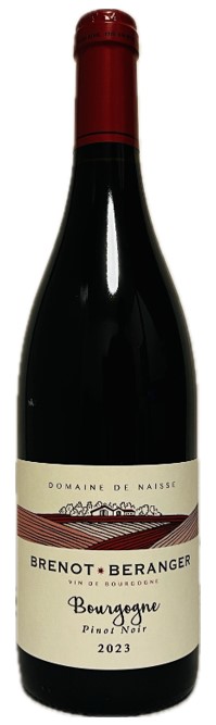Vin Rouge - Bourgogne Pinot Noir - Domaine de Naisse - Bourgogne - La cave d'Emelyne