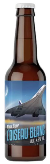 Biere - L'oiseau Blanc - Brasserie du Grand Paris - Wheat Beer - France - La cave d'Emelyne