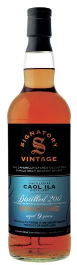 Whisky - Caol Ila 9 ans 2017 1st fill Rivesaltes - Signatory vintage - Ecosse Islay - La Cave d'Emelyne