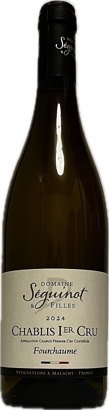 Vin Blanc - Chablis 1er Cru Fourchaume - Domaine Séguinot et Filles - Bourgogne - La Cave d'Emelyne