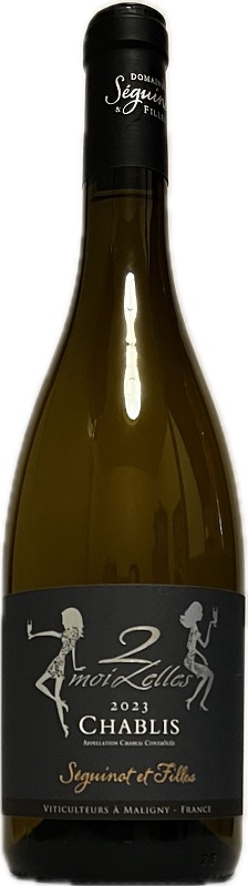 Vin Blanc - Chablis 2moizelles - Domaine Séguinot et Filles - Bourgogne - La Cave d'Emelyne