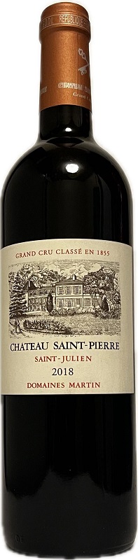 Vin Rouge - Chateau Saint Pierre - Saint Julien - Bordeaux - La Cave d'Emelyne