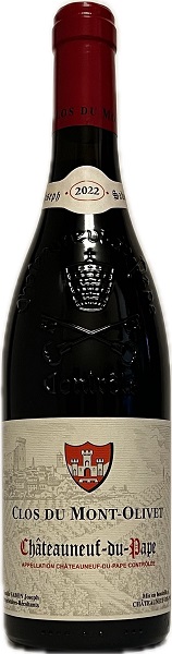 Vin Rouge - Chateauneuf du Pape - Clos du Mont Olivet - Rhône - La cave d'Emelyne