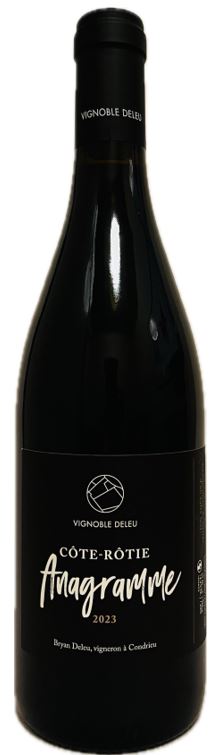 Vin Rouge - Cote Rotie - Anagramme - Vignoble Deleu - Rhone - La cave d'Emelyne