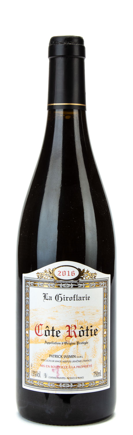 Vin Rouge - Cotes Rôtie La Giroflarie - Domaine Jasmin - Rhone- La Cave d'Emelyne