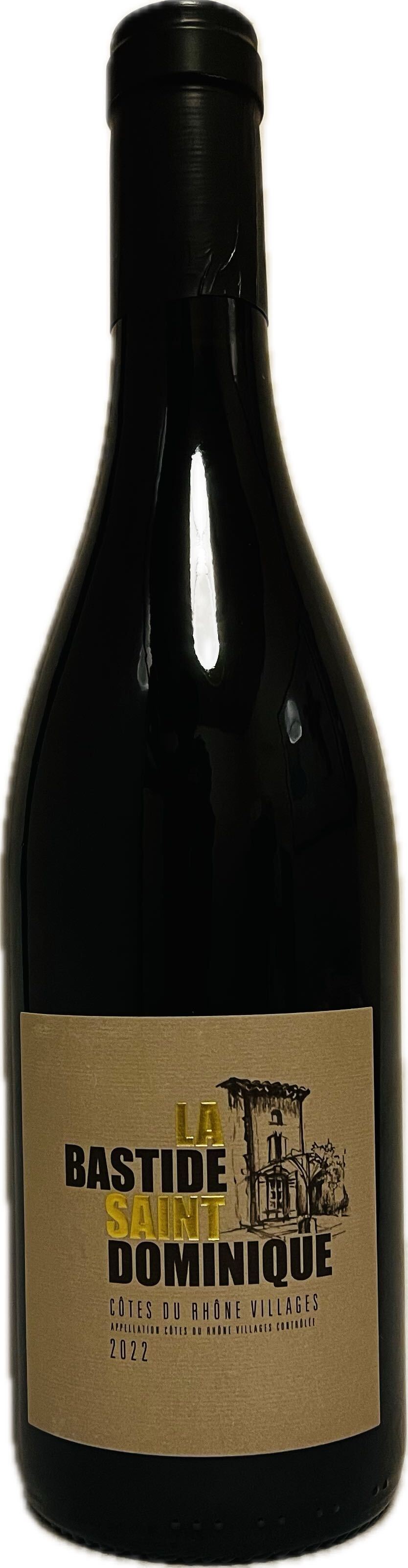 Vin Rouge - Cotes du Rhone Village - La Bastide Saint Dominique - Rhone- La Cave d'Emelyne