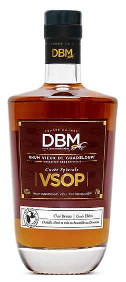 Rhum - DBM Rhum Vieux VSOP - Rhum Traditionnel - France Guadeloupe - La cave d'Emelyne