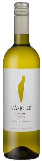 Vin Rouge - Equilibre zero blanc Viognier Sauvignon - Domaine de l'Arjolle - vin sans Alcool - La Cave d'Emelyne