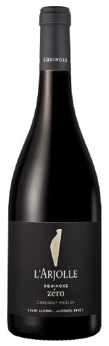 Vin Rouge - Equinoxe Zero Cabernat Merlot  - Domaine de l'Arjolle - vin sans Alcool - La Cave d'Emelyne