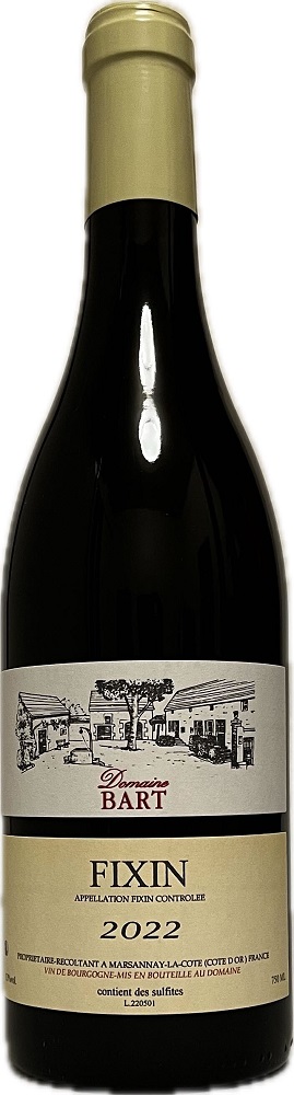 Vin Rouge - Fixin - Domaine Bart - Bourgogne - La Cave d'Emelyne