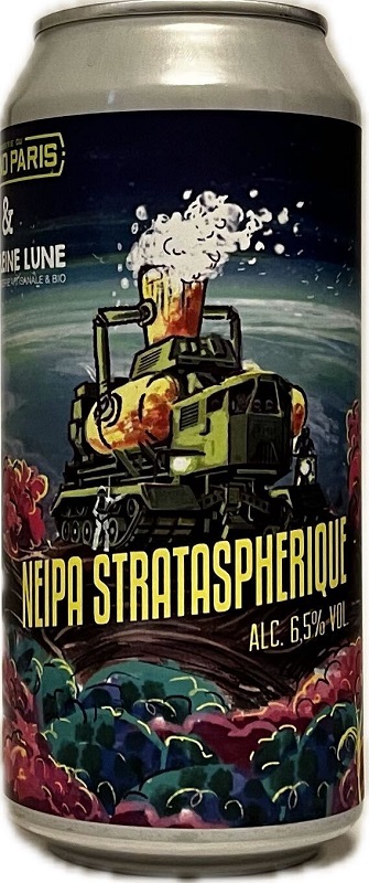 Biere -NEIPA Strataspherique - Brasserie du grand Paris -  France - La cave d'Emelyne