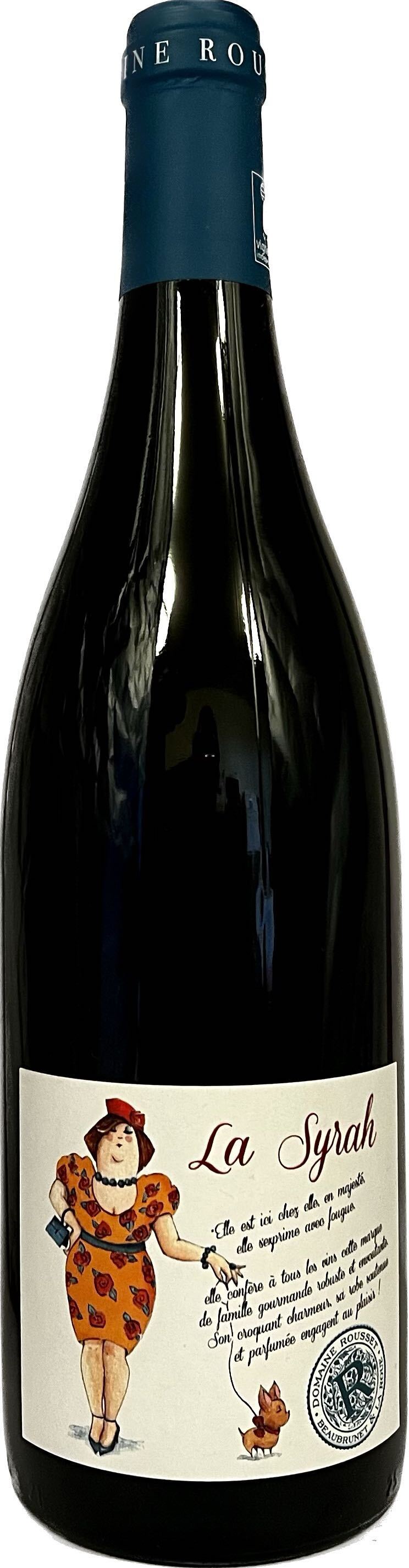 Vin rouge - IGP Collines Rhodaniennes - La Syrah - Domaine Rousset - La cave d'Emelyne