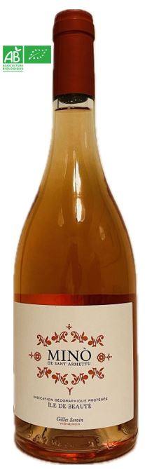 Vin Rosé - Le Mino - Sant Armettu - Igp Ile de Beaute - Corse - La Cave d'Emelyne