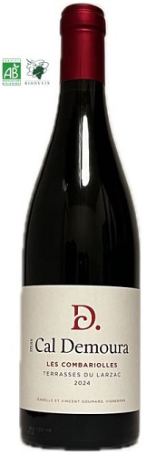 Vin Rouge - Les Combariolles - AOP Terrasses du Larzac - Mas Cal Demoura - Languedoc - La cave d'Emelyne
