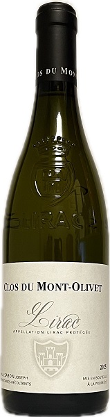Vin Blanc - Lirac Blanc - Clos du Mont Olivet - Rhône - La cave d'Emelyne
