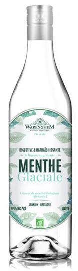 liqueurs - Menthe Glaciale Bio - Warenghem - France - La Cave d'Emelyne