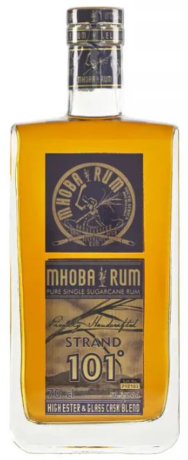 Rhum - Mhoba Strand 101 - Rhum Pur Jus de Canne - Afrique du Sud - La cave d'Emelyne