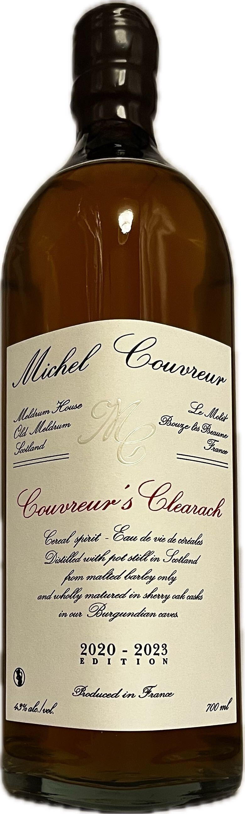 whisky - Couvreur Clearach - Michel Couvreur - France - La cave d'Emelyne