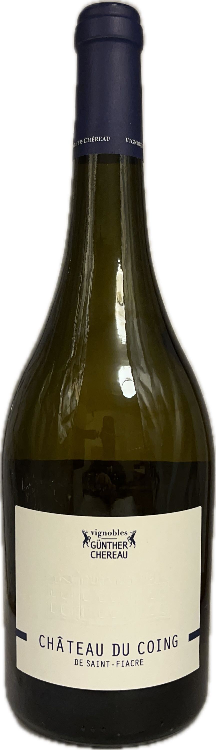 Vin Blanc - Muscadet Sevre & Maine sur lie - Chateau du Coing de St Fiacre - Domaine Gunther Chereau - Loire - La Cave d'emelyne