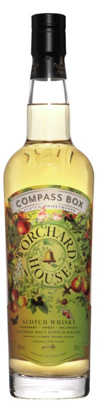 Whisky - Orchard House - Compass Box - Blended Malt Whisky - Ecosse - La cave d'Emelyne