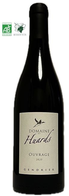 Vin Rouge - Ouvrage - Domaine des Huards - Cheverny- Loire - La cave d'Emelyne