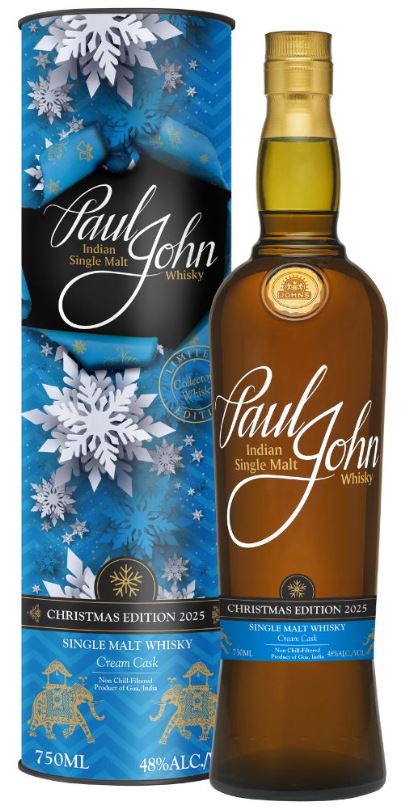 whisky - Paul John Christmas Edition 2025 - Single Malt Whisky - Inde - La Cave d'Emelyne