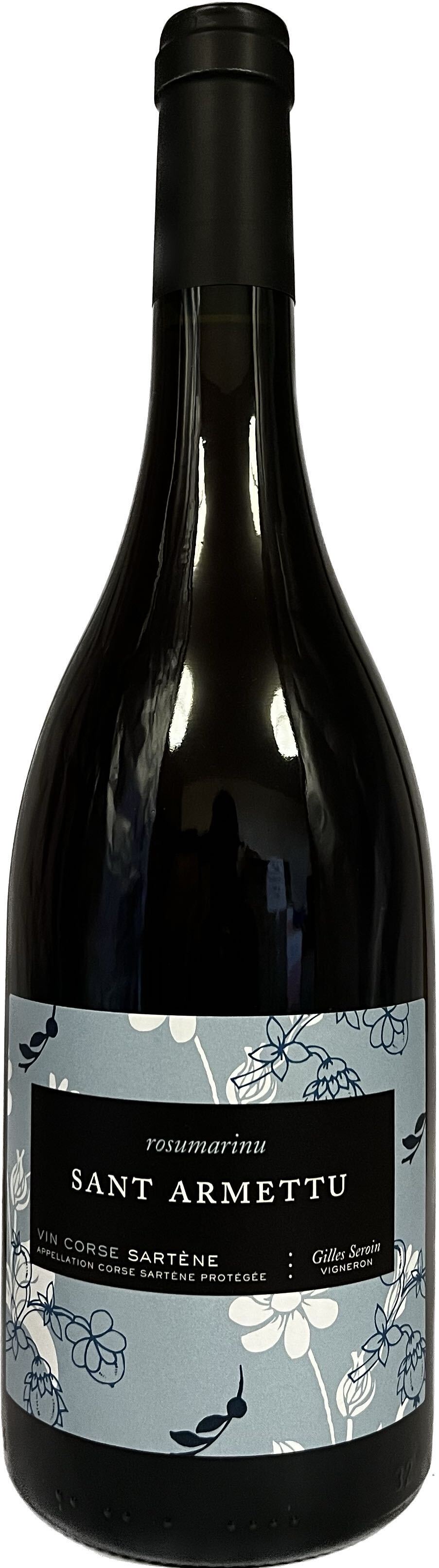 Vin Rouge - AOP Sartène - Rosumarinu - Sant Armettu - Corse - La cave d'Emelyne