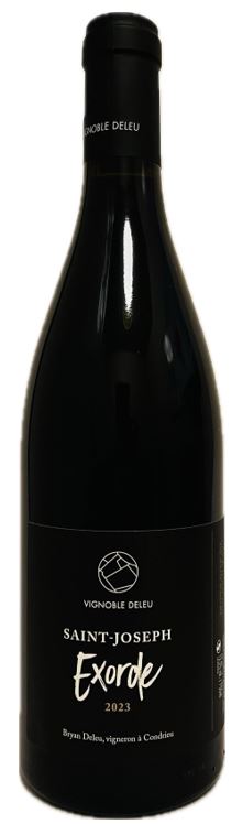 Vin Rouge - Saint Joseph - Exorde - Vignoble Deleu - Rhône - La cave d'Emelyne