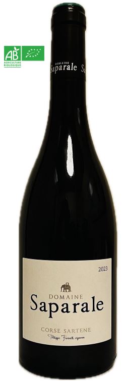 Vin Rouge - Domaine Saparale - AOC Corse Sartene - Corse - La Cave d'Emelyne
