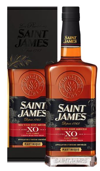 Rhum - Saint James Très vieux Rhum XO - Martinique - La cave d'Emelyne