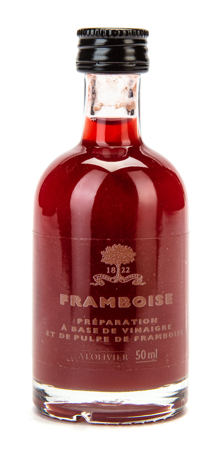 Préparation culinaire à base de Vinaigre à la Pulpe de Framboise - 25 cl