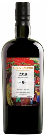 Rhum - Vieux Casimir 8 ans 2018 Ex-Caroni Cask #CA17CR-7 - Haiti - La Cave d'Emelyne