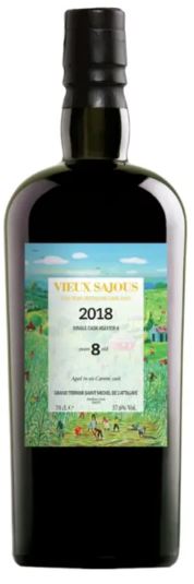 Rhum - Vieux Sajous 8 ans 2018 Ex-Caroni Cask #SA17CR-9 - Haiti - La Cave d'Emelyne