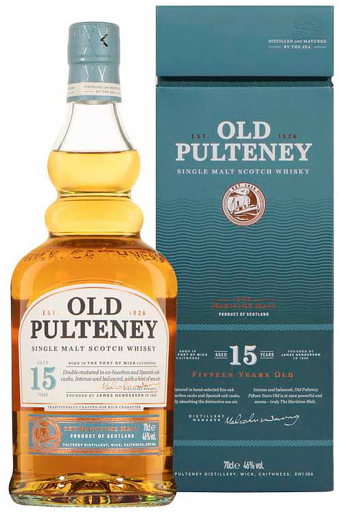 Old Pulteney 15 ans - Single malt whisky - ecosse - Highland - La cave d'Emelyne